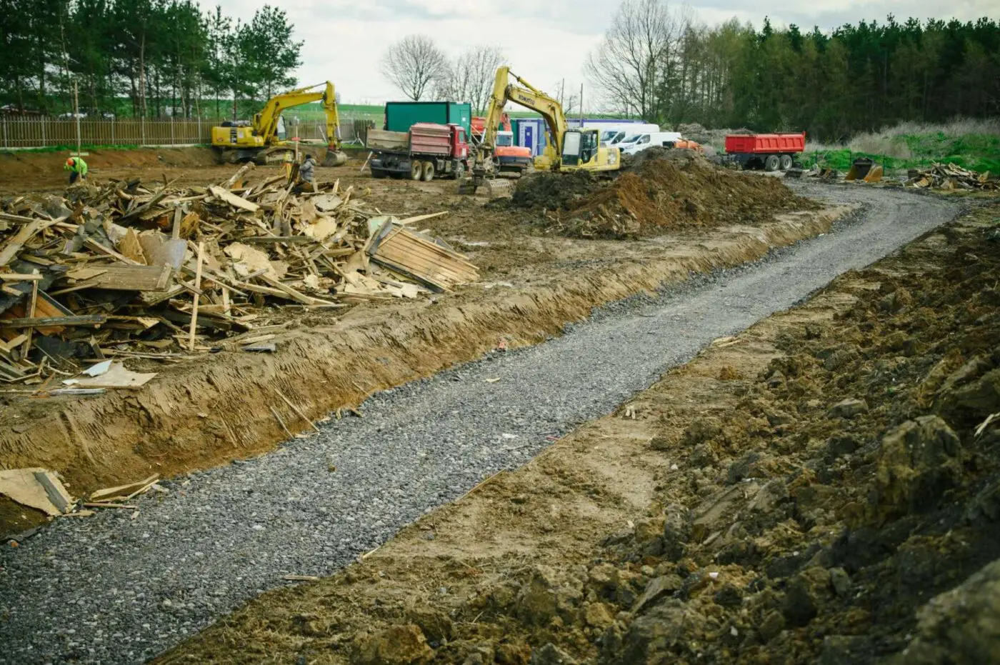 03/2023: Začátky stavby